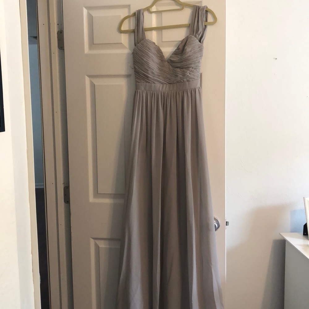 Gray long dress!
